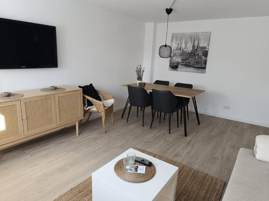 Strandnahe Ferienwohnung 蒂门多弗施特兰德 外观 照片